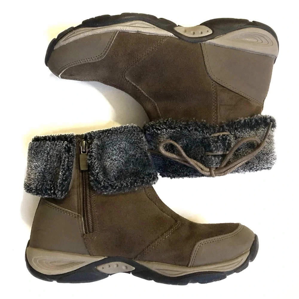 Easy Spirit Boots 3 for 15 SALE CLEARANCE Brown Cold Weather Booties Size 6
